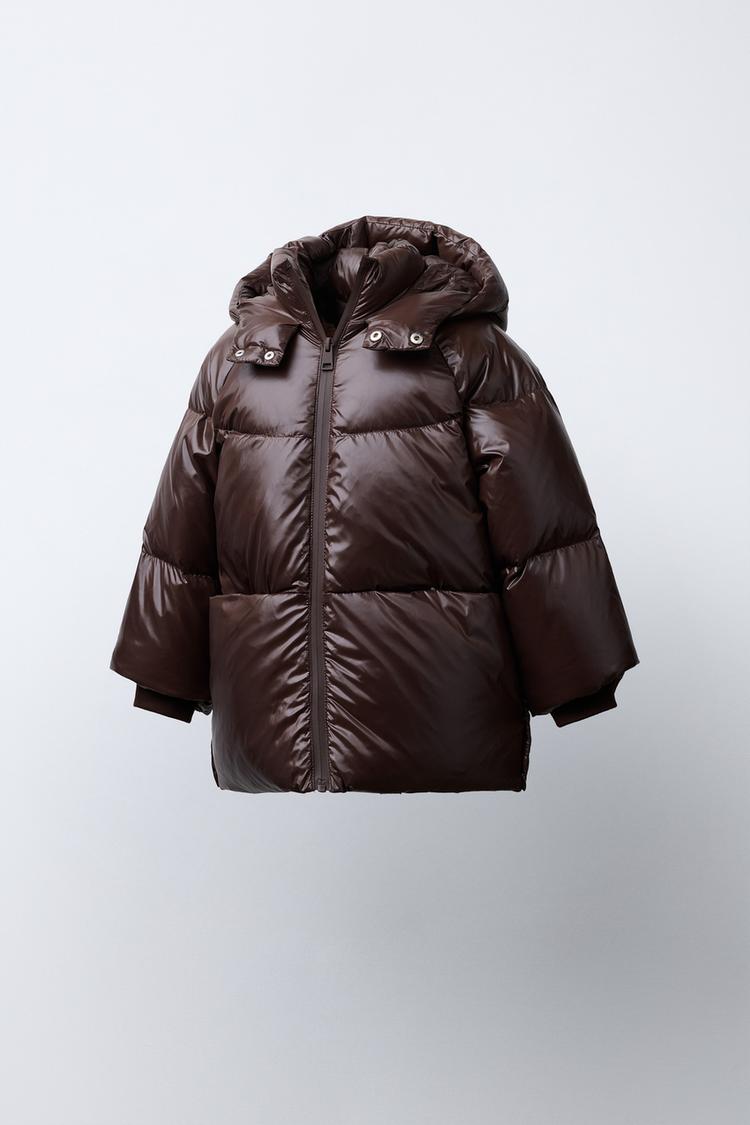WATER-REPELLENT AND WIND-RESISTANT DOWN FEATHER PUFFER JACKET