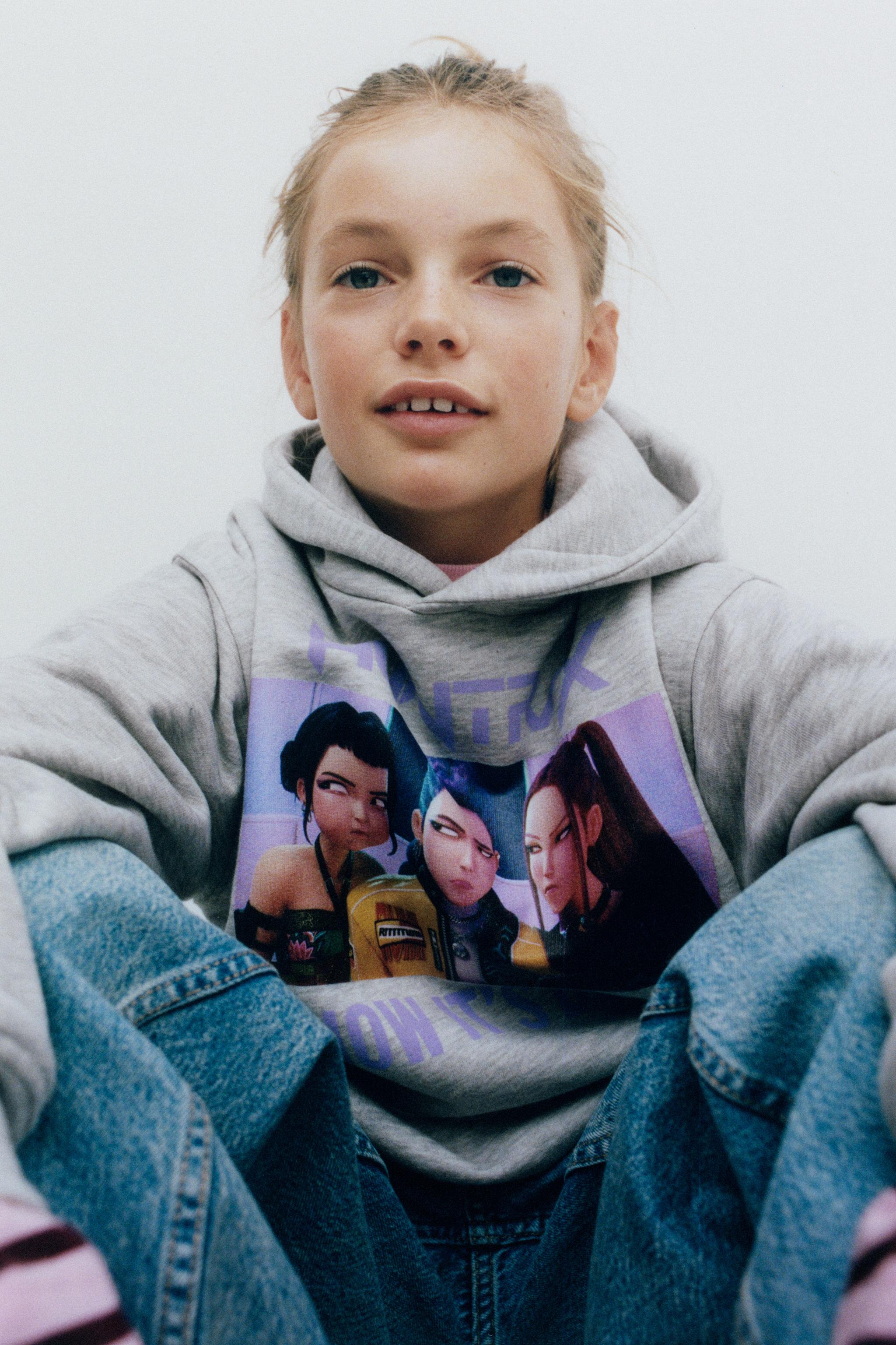 女の子用スウェットシャツ | ZARA 日本