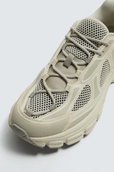 BASKET À SEMELLES ÉPAISSES - Blanc de Zara - Image 5