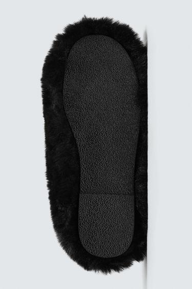 SHEEPSKIN CLOGS HARRY LAMBERT FOR ZARA X DISNEY - Black by Zara - Image 4