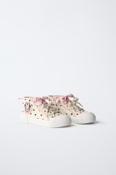 BASKETS MONTANTES MINNIE MOUSE © DISNEY - Blanc de Zara - Image 1