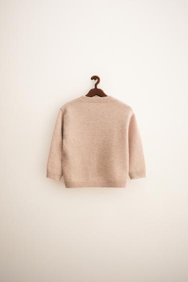 ZARA TIMELESS - CASHMERE KNIT JUMPER - Ecru by Zara - Image 1