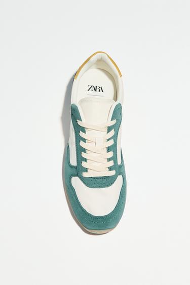 Zara COLORBLOCK RUNNING SNEAKERS - Multi-color