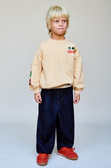 SWEATSHIRT MED THE AVENGERS © MARVEL PRINT - lys beig fra Zara
