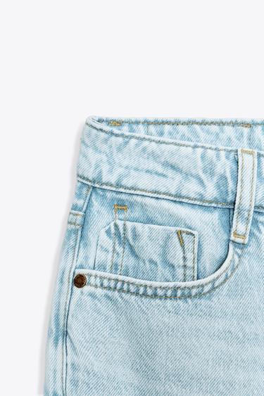 JEAN Z1975 MOM FIT TAILLE HAUTE - Bleu clair de Zara - Image 8