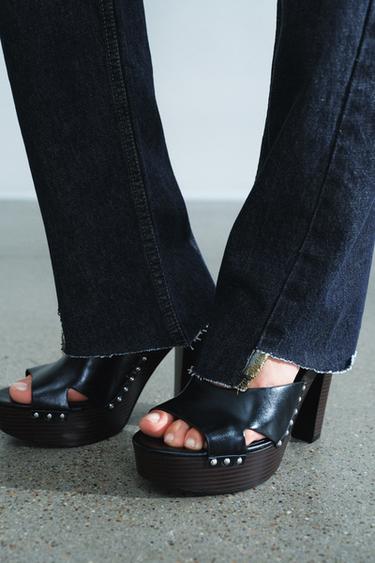 JEAN ZW COLLECTION THE SPLIT SEAM DROIT TAILLE BASSE - Bleu de Zara - Image 7