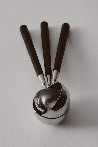 LOT CUILLÈRES DOSEUSES CUISINE (LOT DE 4) - Marron de Zara - Image 4