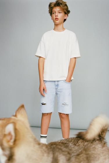 HEAVY WEIGHT T-SHIRT - Ecru by Zara