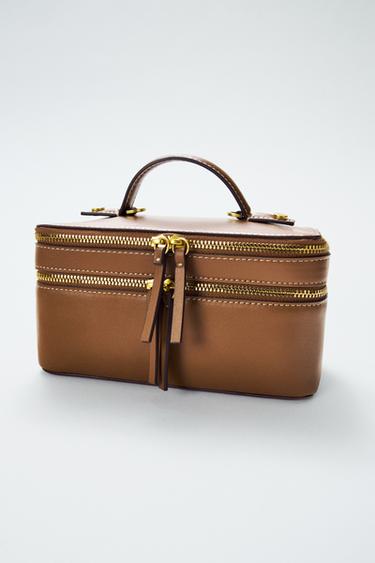 حقيبة فانيتي - محمِر داكن الخاص بـ Zara