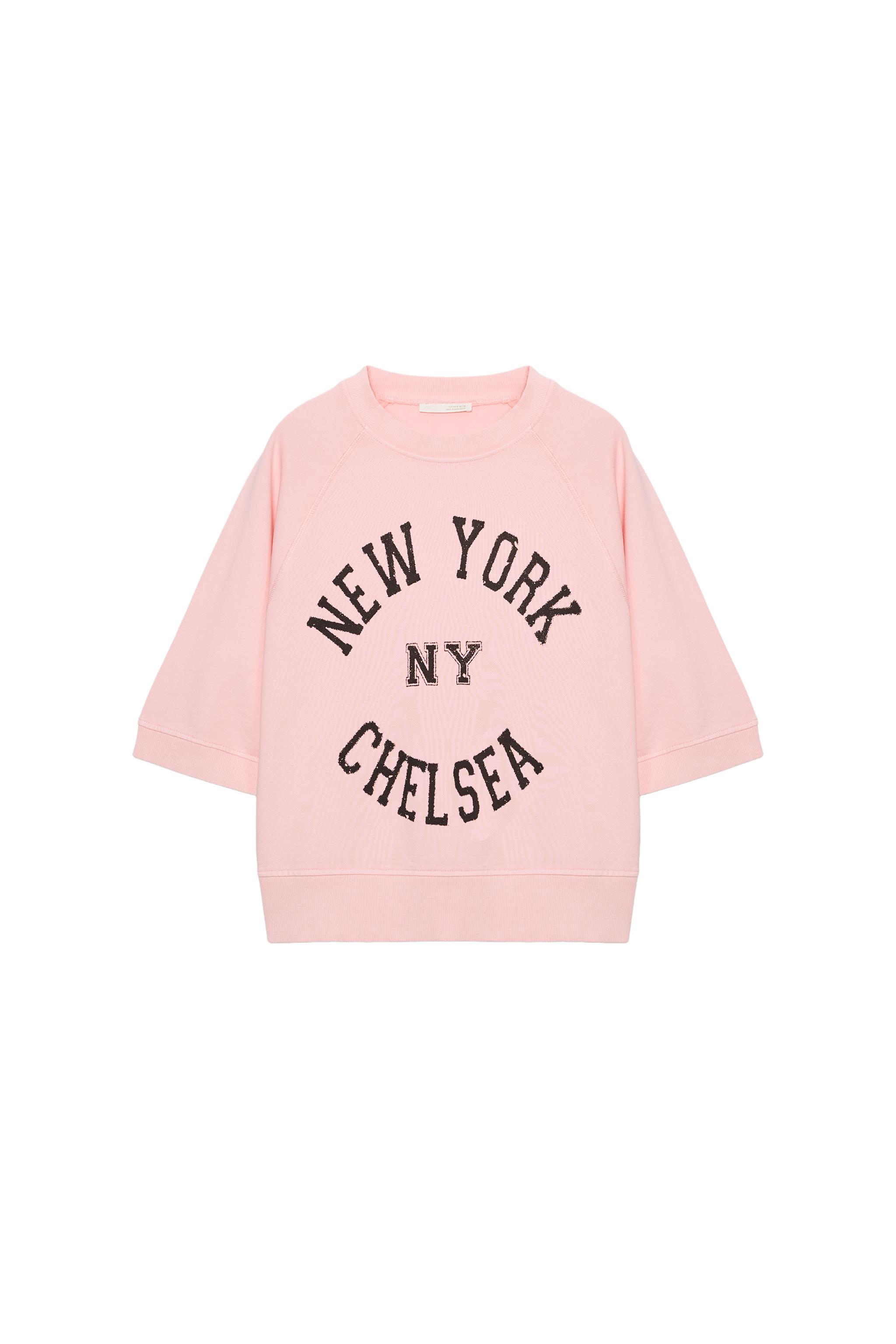 SLOGAN SWEATSHIRT - Pink | ZARA South Africa