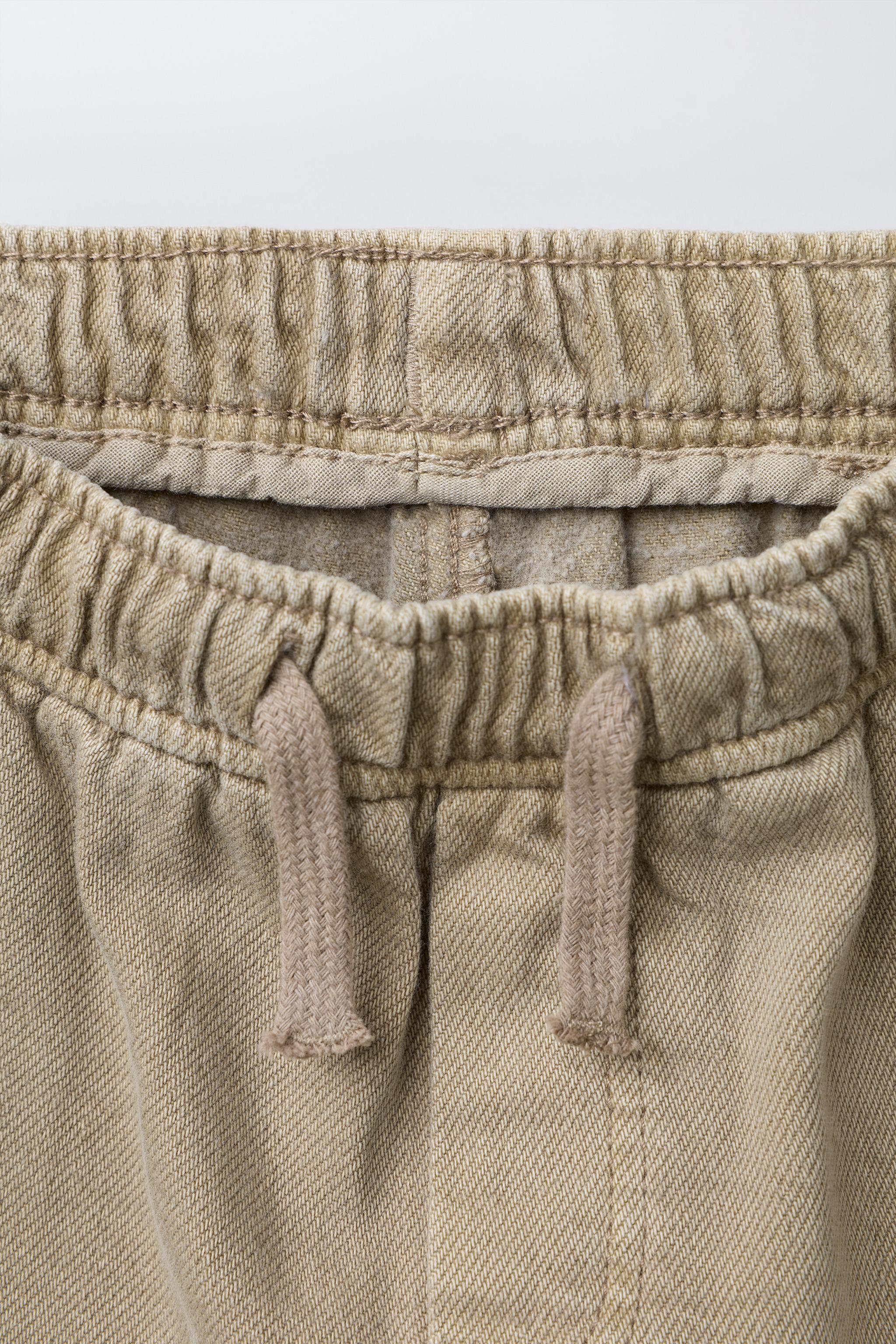 WARM CHECKERBOARD CARGO TWILL PANTS