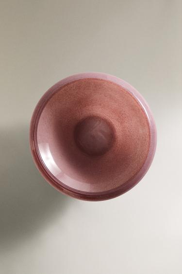 BOL DÉCORATIF VERRE - Roses de Zara - Image 4