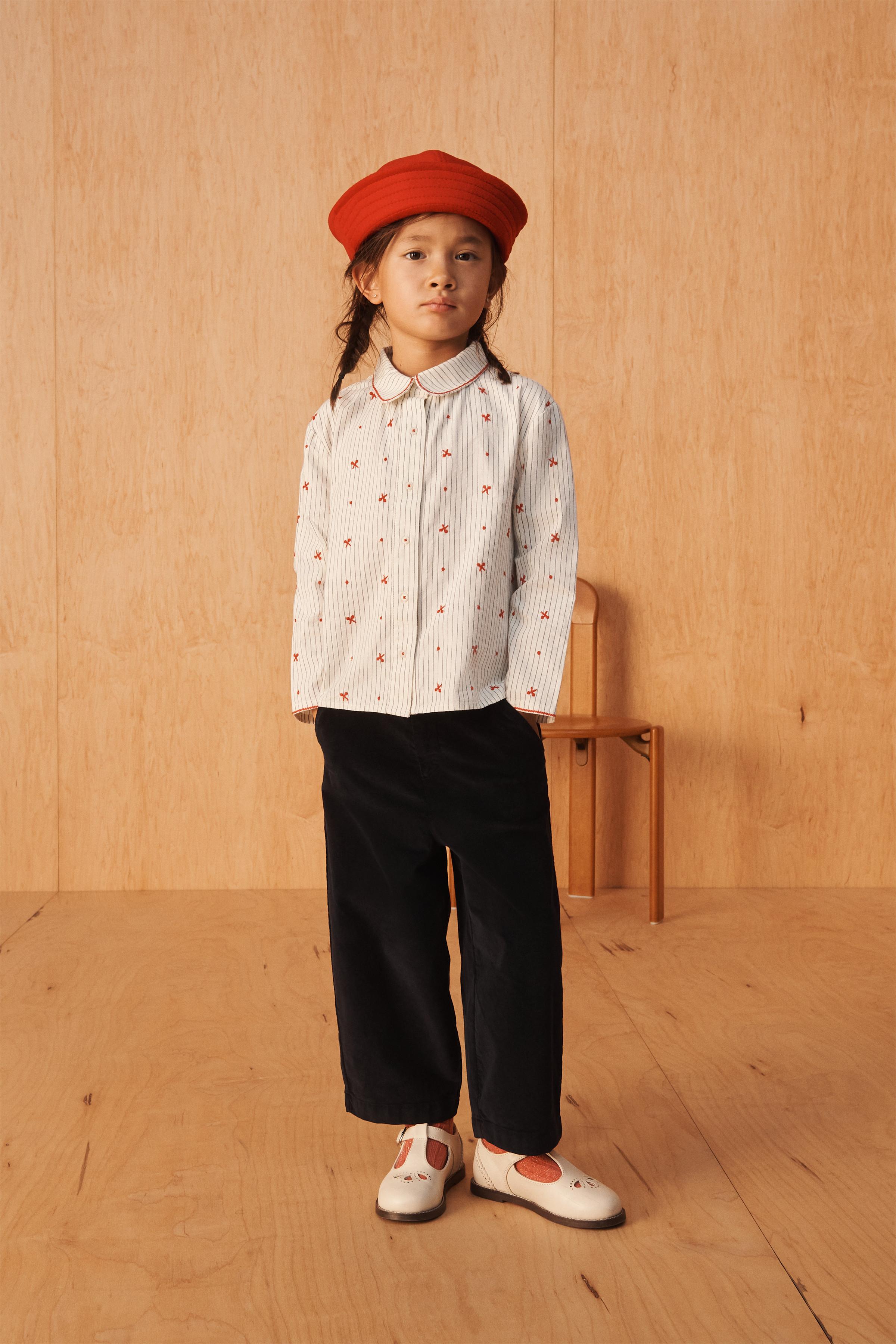 STRIPED AND EMBROIDERED LIMITED EDITION SHIRT