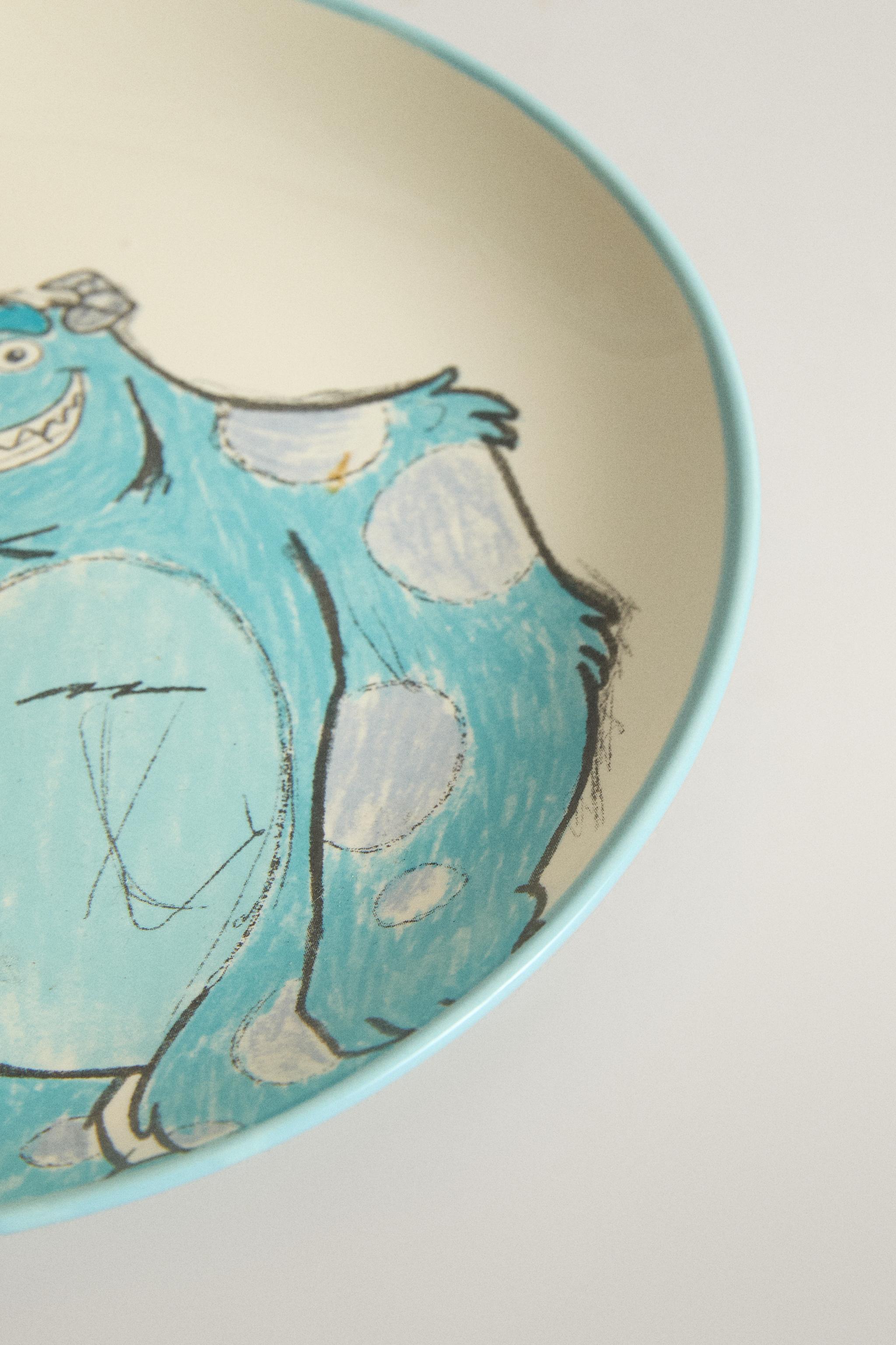KIDS' MONSTERS, INC. ©DISNEY/PIXAR STONEWARE PLATE