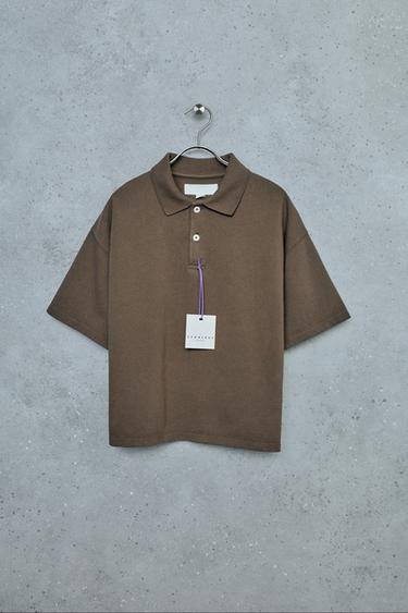 STORIESZ - POLO LISO - Marrón de Zara