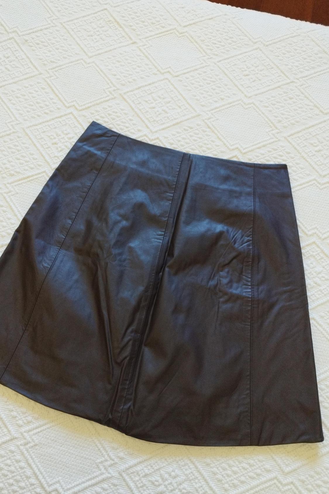 FAUX LEATHER MINI SKIRT - Image 3