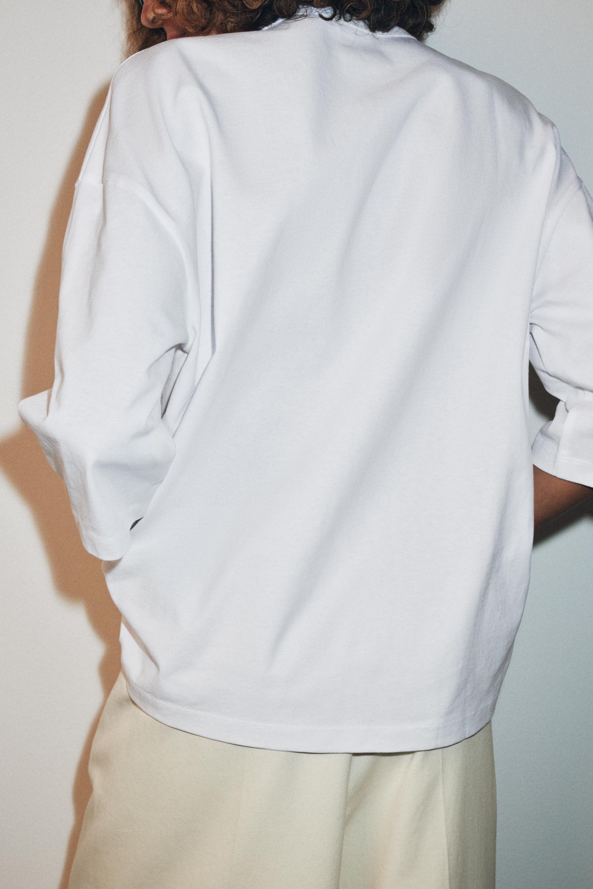 T-SHIRT RUSTIQUE MANCHES 3/4