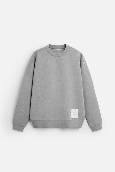 SUDADERA TÉCNICA SOFT - Gris vigoré de Zara