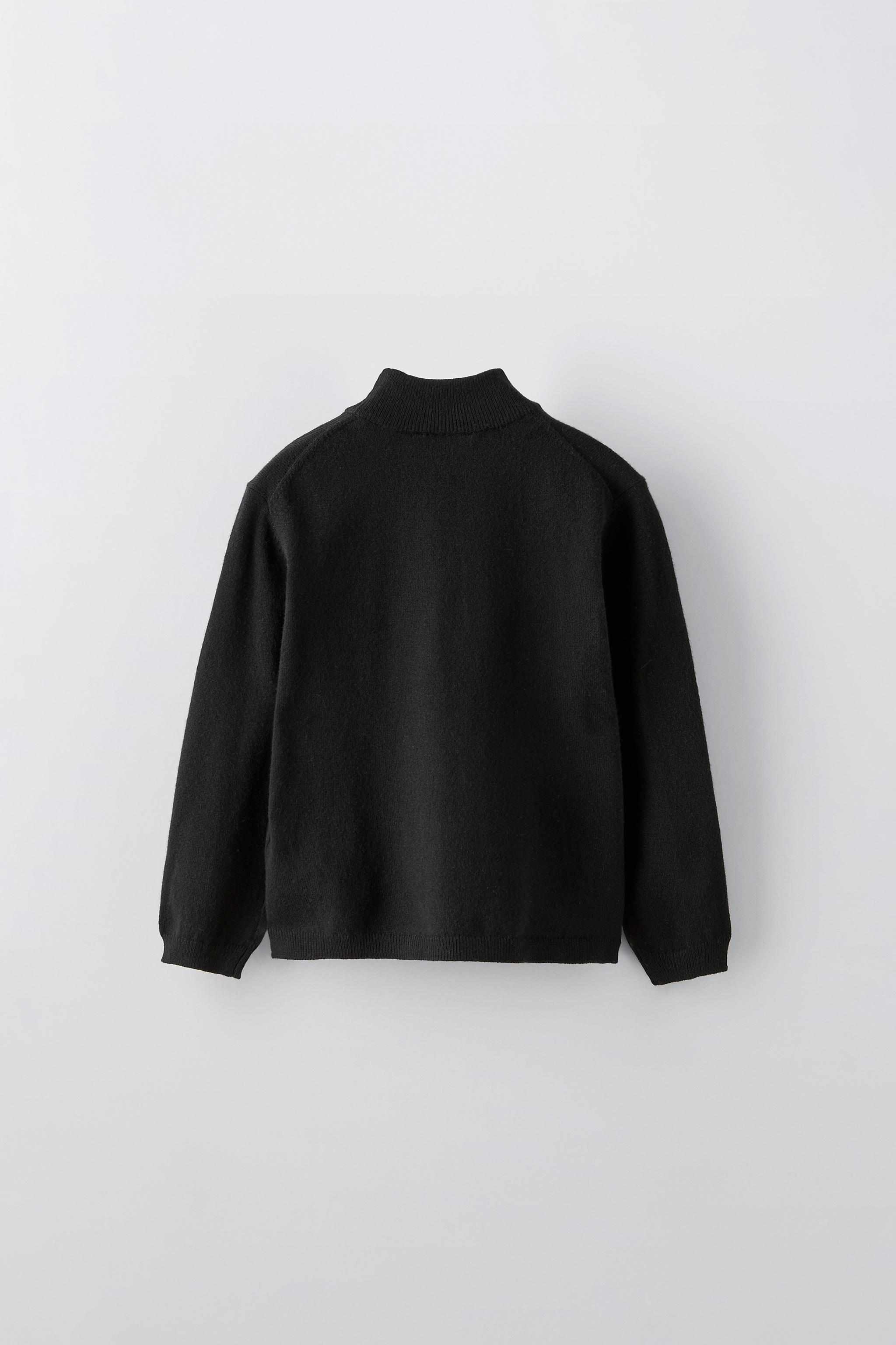 Black sweater knit best sale