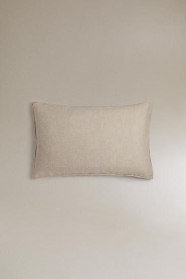 Housse de couette unie (160 GxM ²) - Beige clair de Zara - Image 3