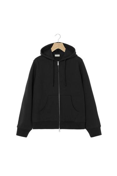 SUDADERA CREMALLERA CAPUCHA HEAVYWEIGHT ORIGINS - Negro de Zara