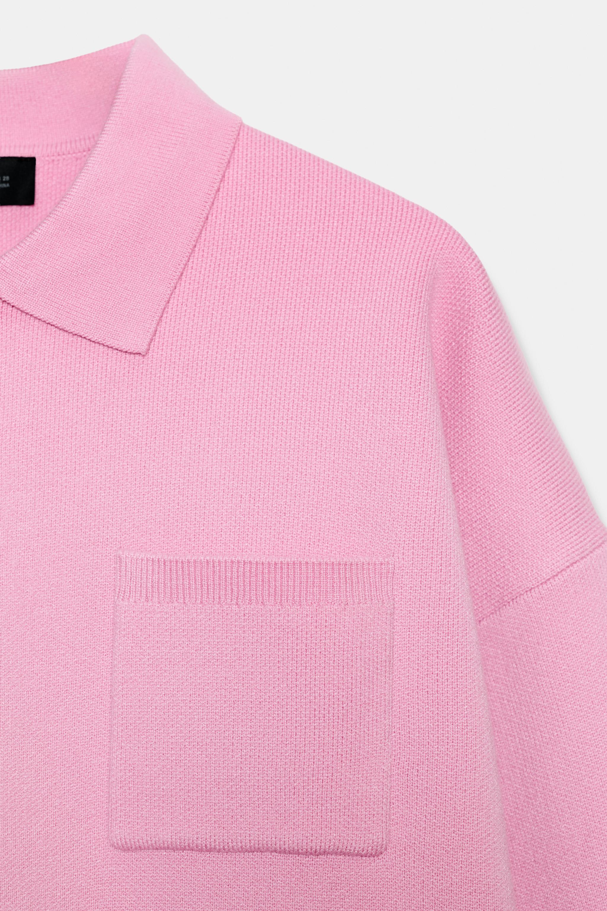 POCKET KNIT POLO SHIRT