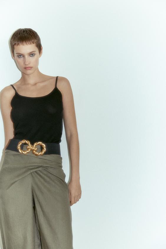 STRETCH BELT Black ZARA Australia