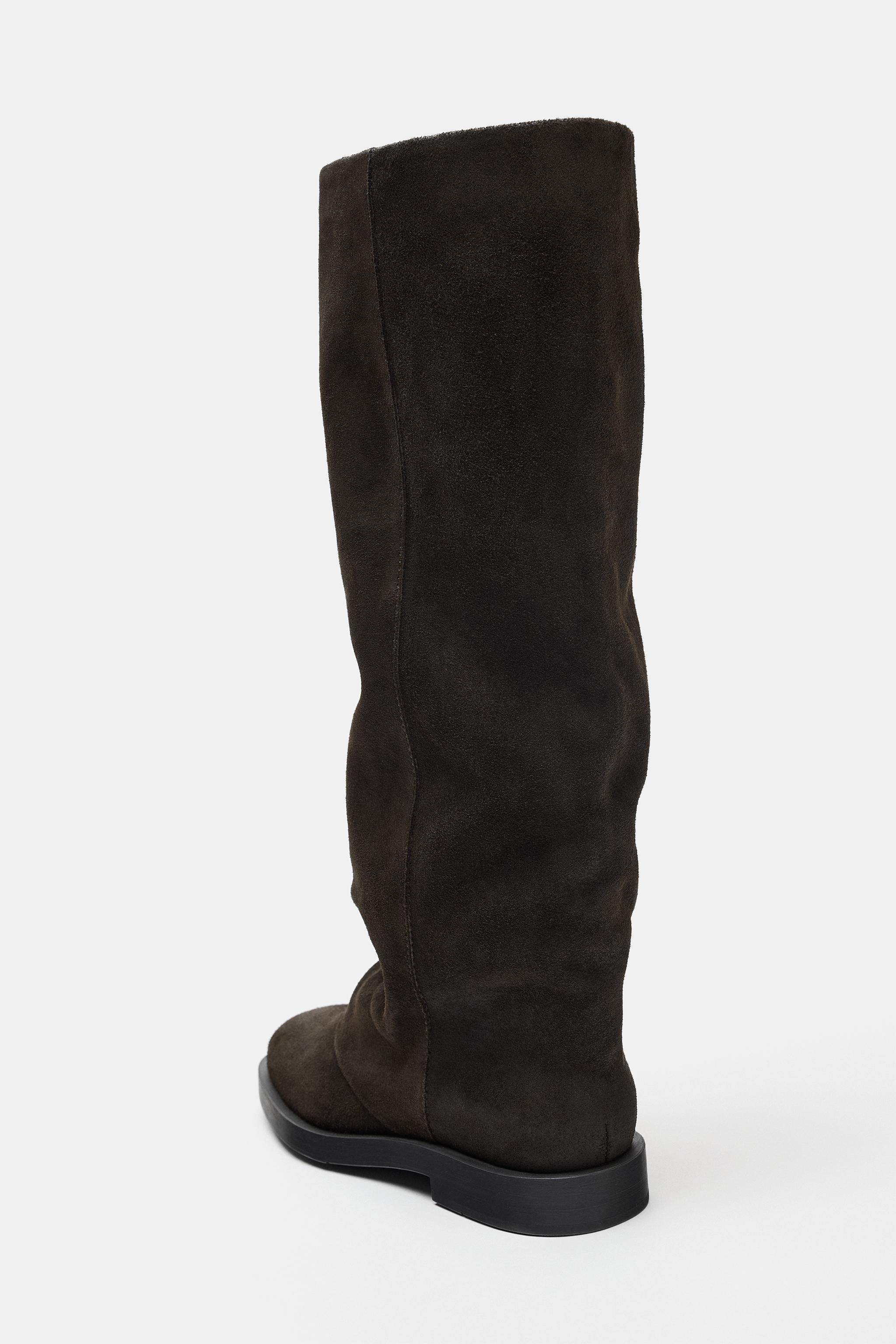 SUEDE HIGH BOOTS