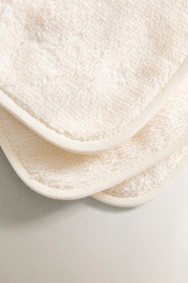PACK OF REUSABLE MAKEUP-REMOVAL PADS (PACK OF 3) - Ivory by Zara - Image 1