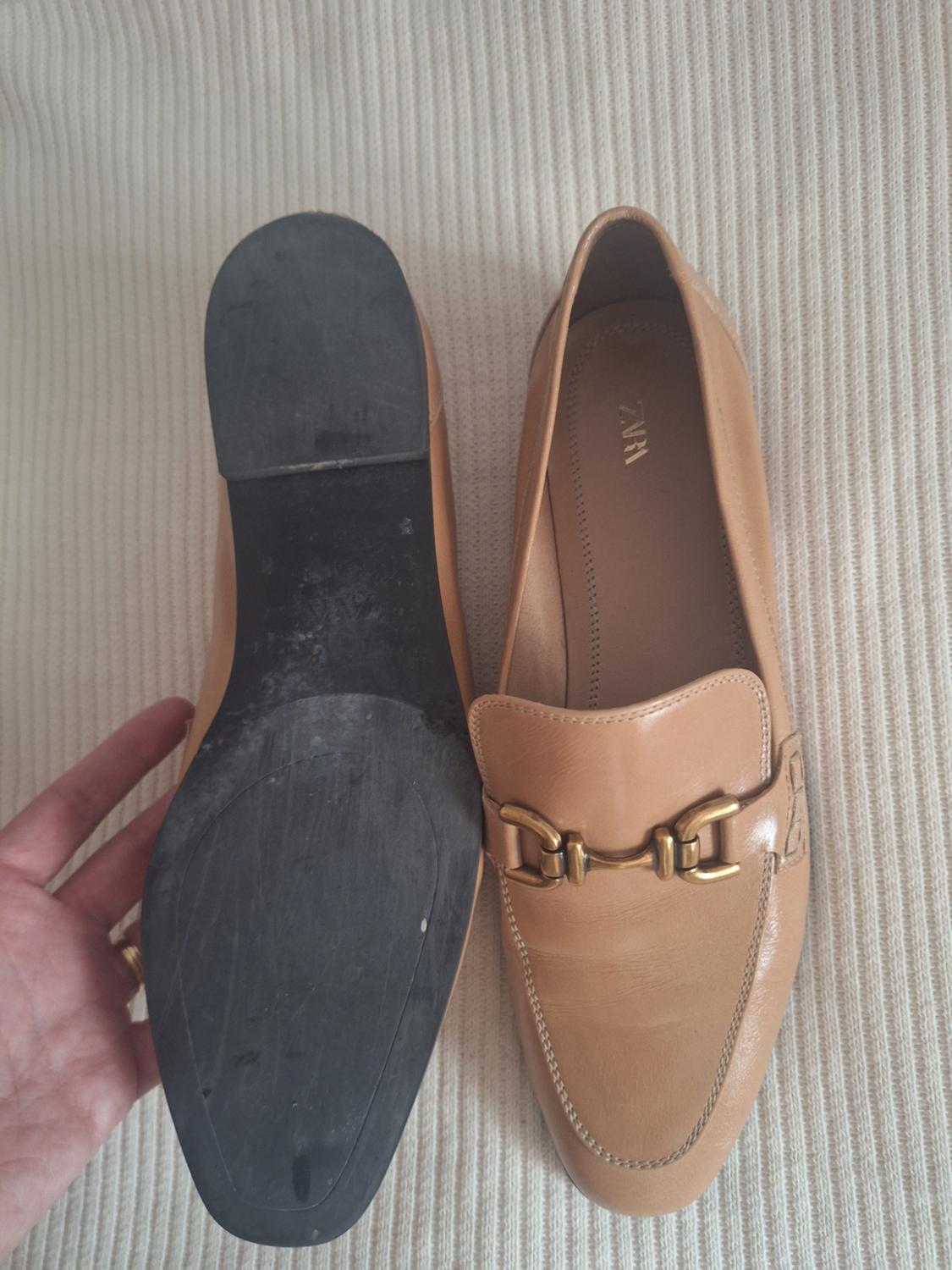 FLAT SOFT LEATHER LOAFERS - Image 5