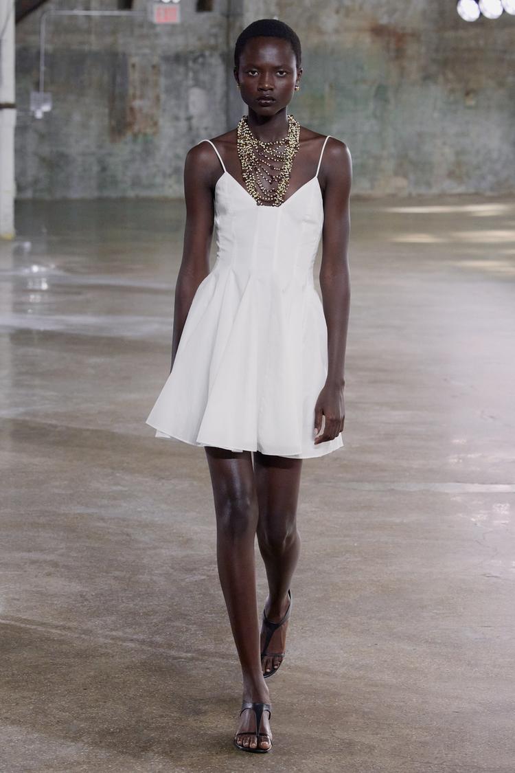 white blazer dress zara Manire de Voir Women's Double Breasted With Chain - Natural Womens Manire De Voir Zara Double Breasted Blazer Dress With Chain Zara white blazer dress without