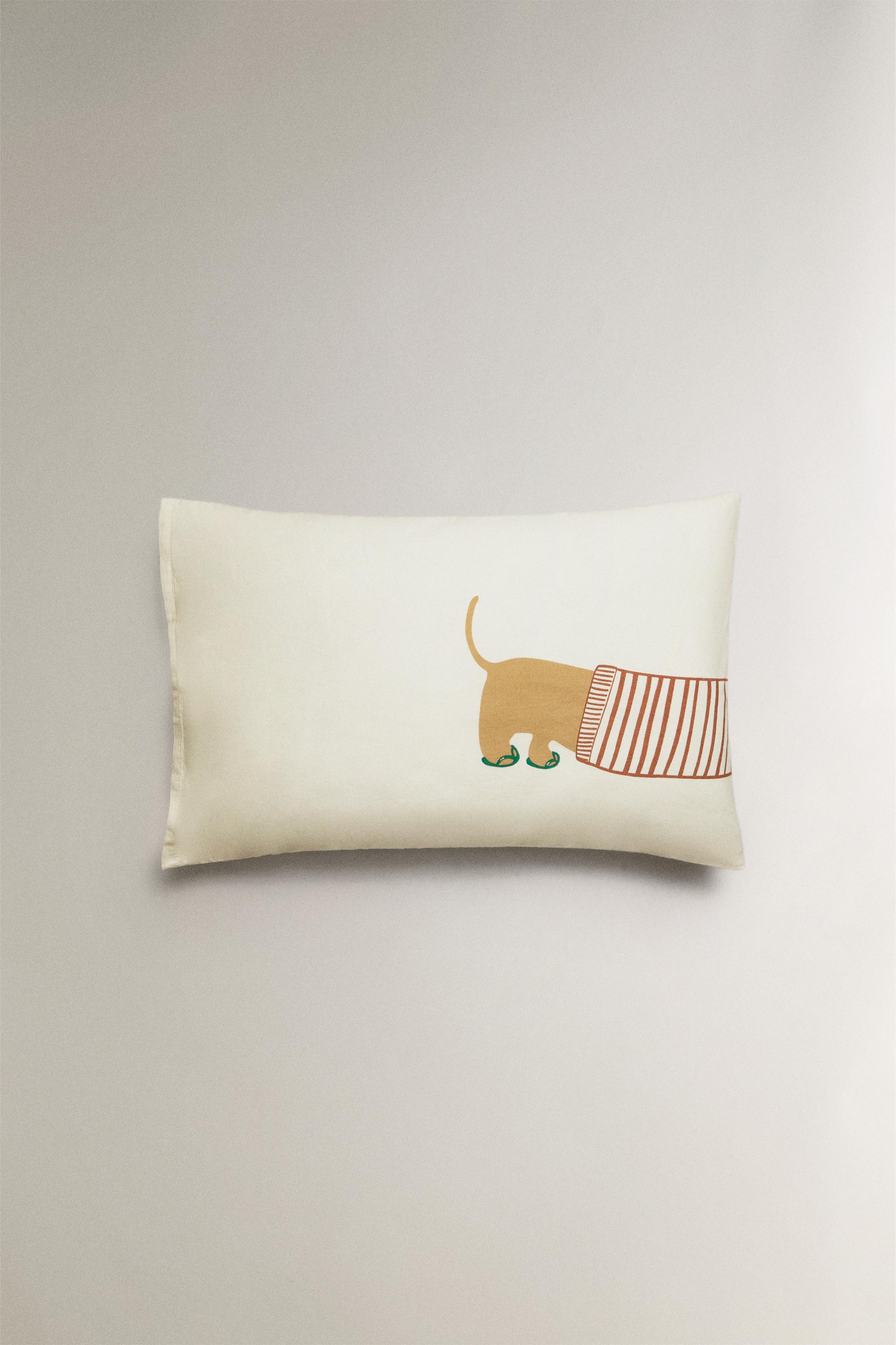 TAIE D’OREILLER LIT BÉBÉ CHIEN