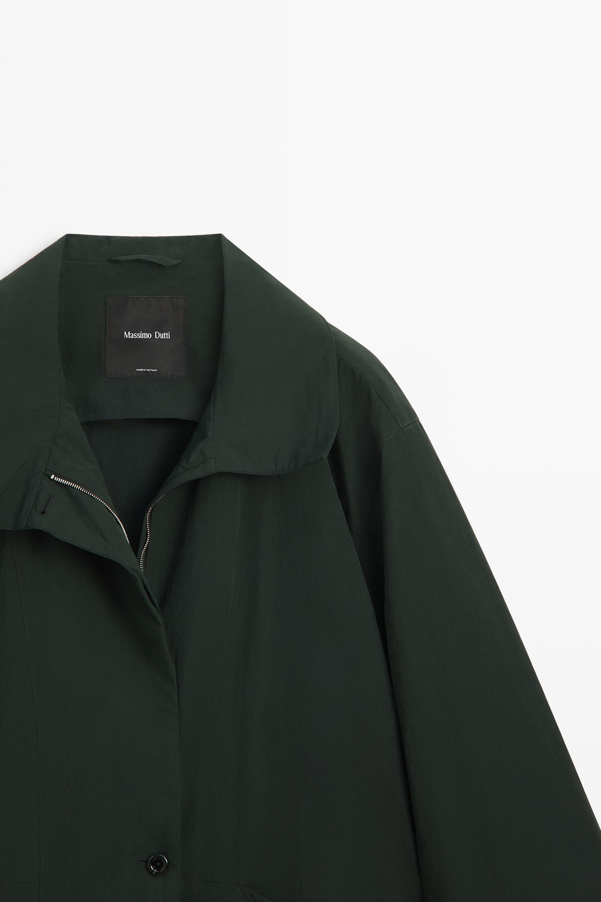 Long technical parka
