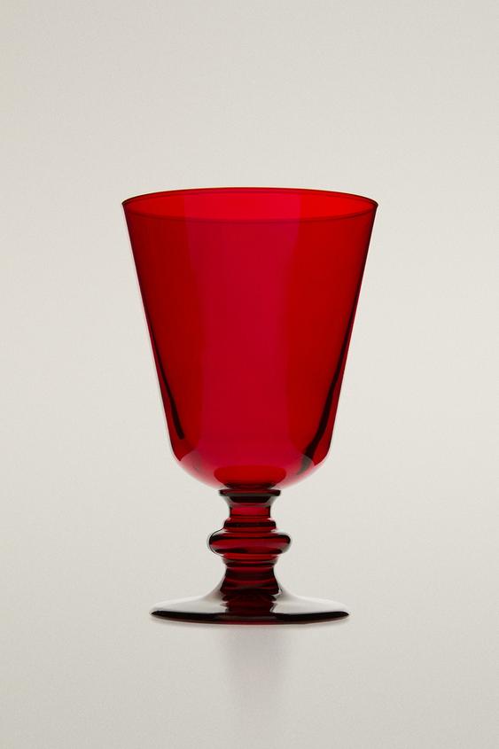 CHRISTMAS LOW GLASS - Red by Zara - Image 0