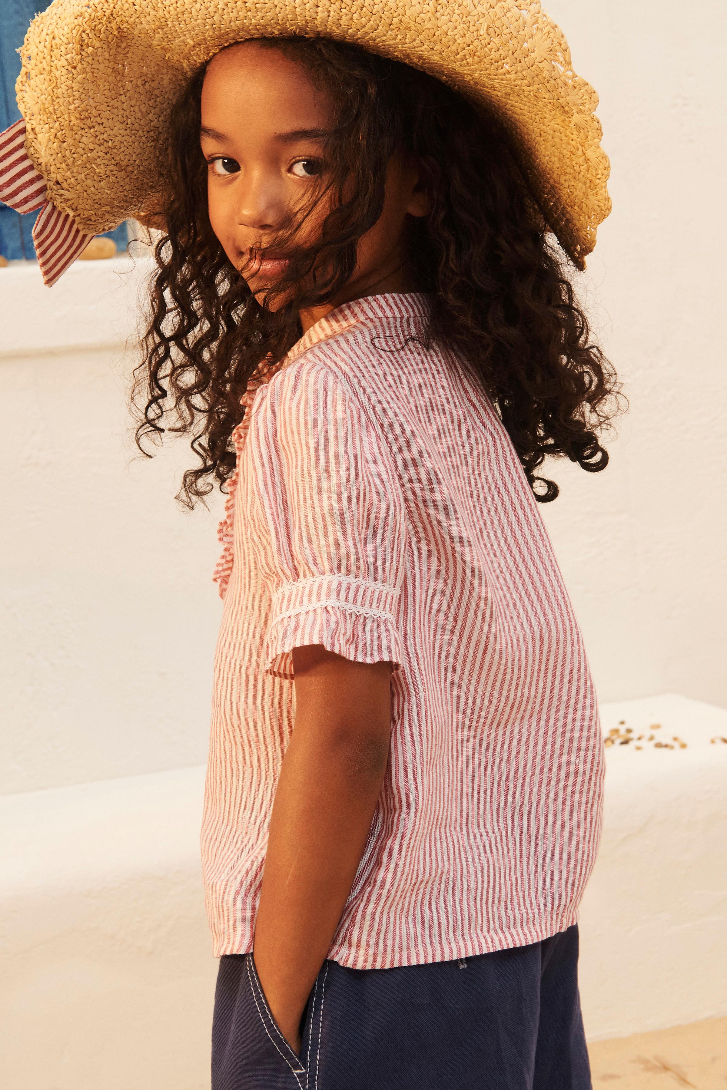 LIMITED EDITION STRIPED LINEN SHIRT - striped | ZARA United