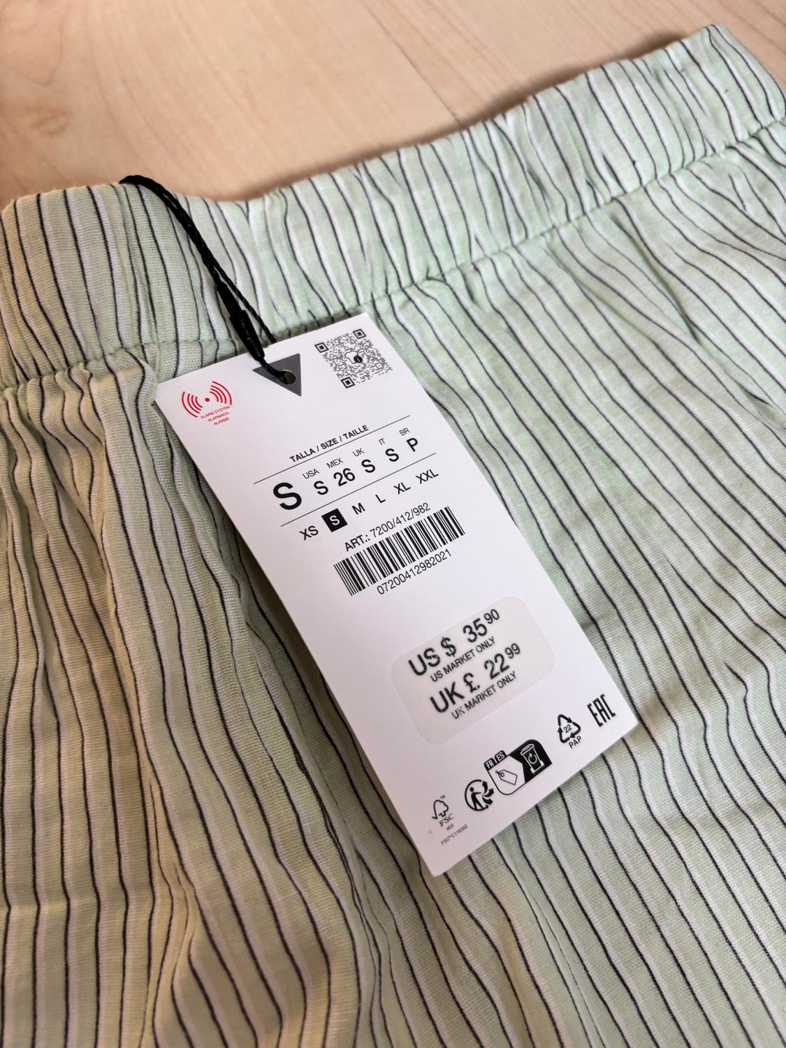 GAUZE PYJAMA SHORTS - Image 4