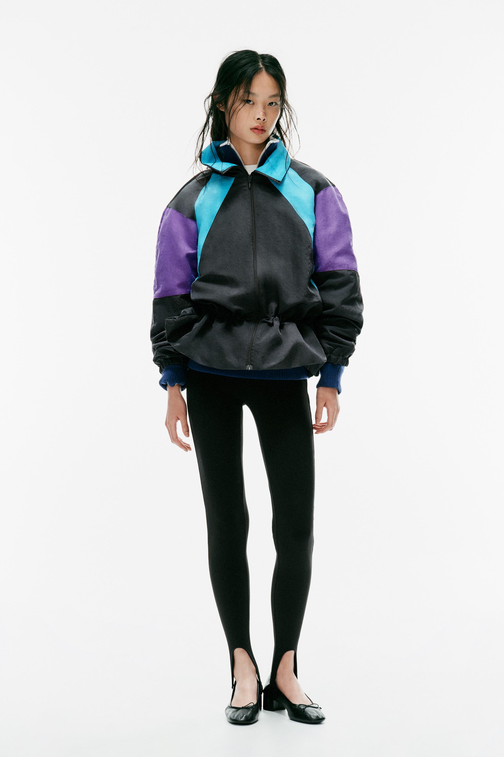 JACKET WITH SHOULDER PADS - Anthracite grey | ZARA United States