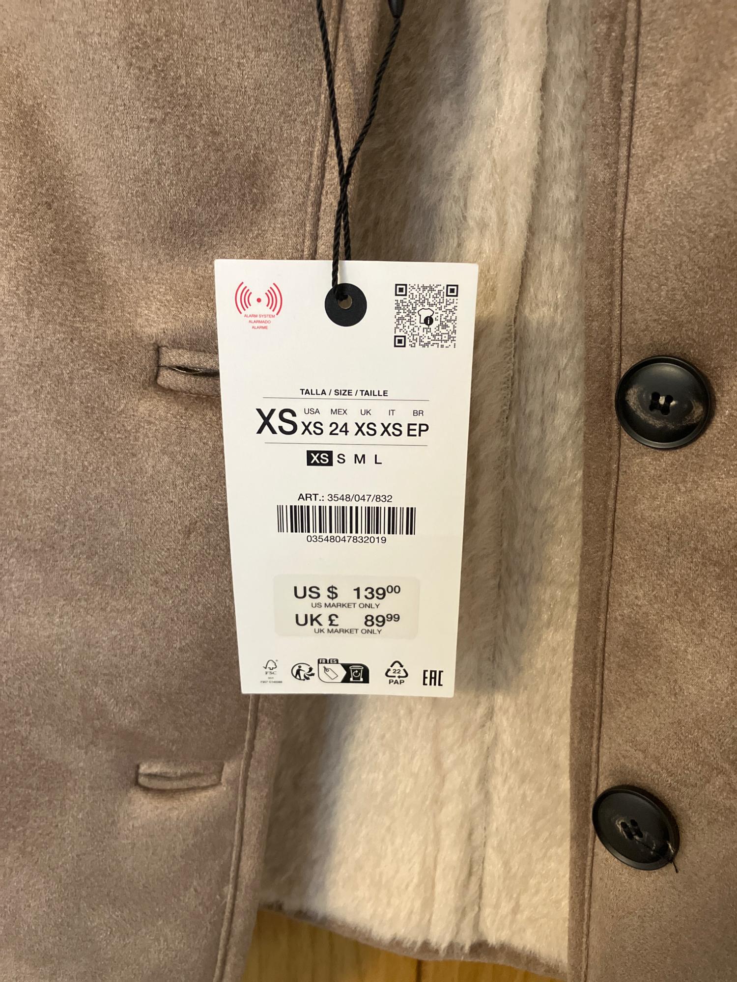 ZW COLLECTION DOUBLE-FACED JACKET