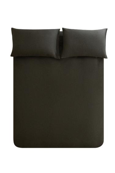 CASHMERE BLEND DUVET COVER - Dark grey by Zara
