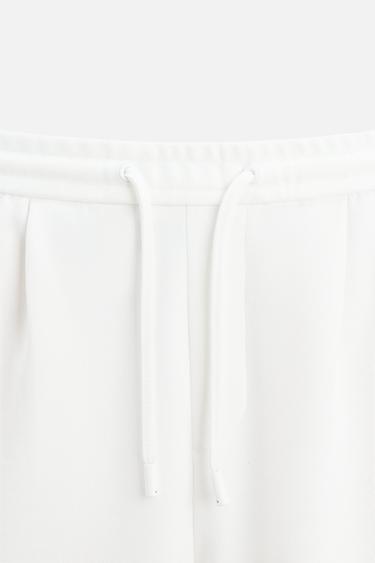 COMFORT BERMUDA SHORTS - Oyster-white by Zara - Image 7