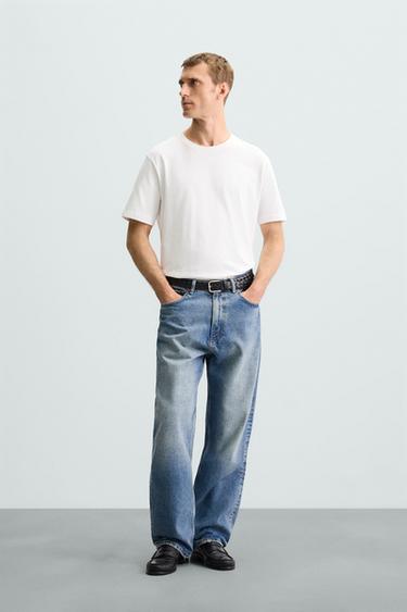 BASIC MEDIUM WEIGHT T-SHIRT - White by Zara - Image 0