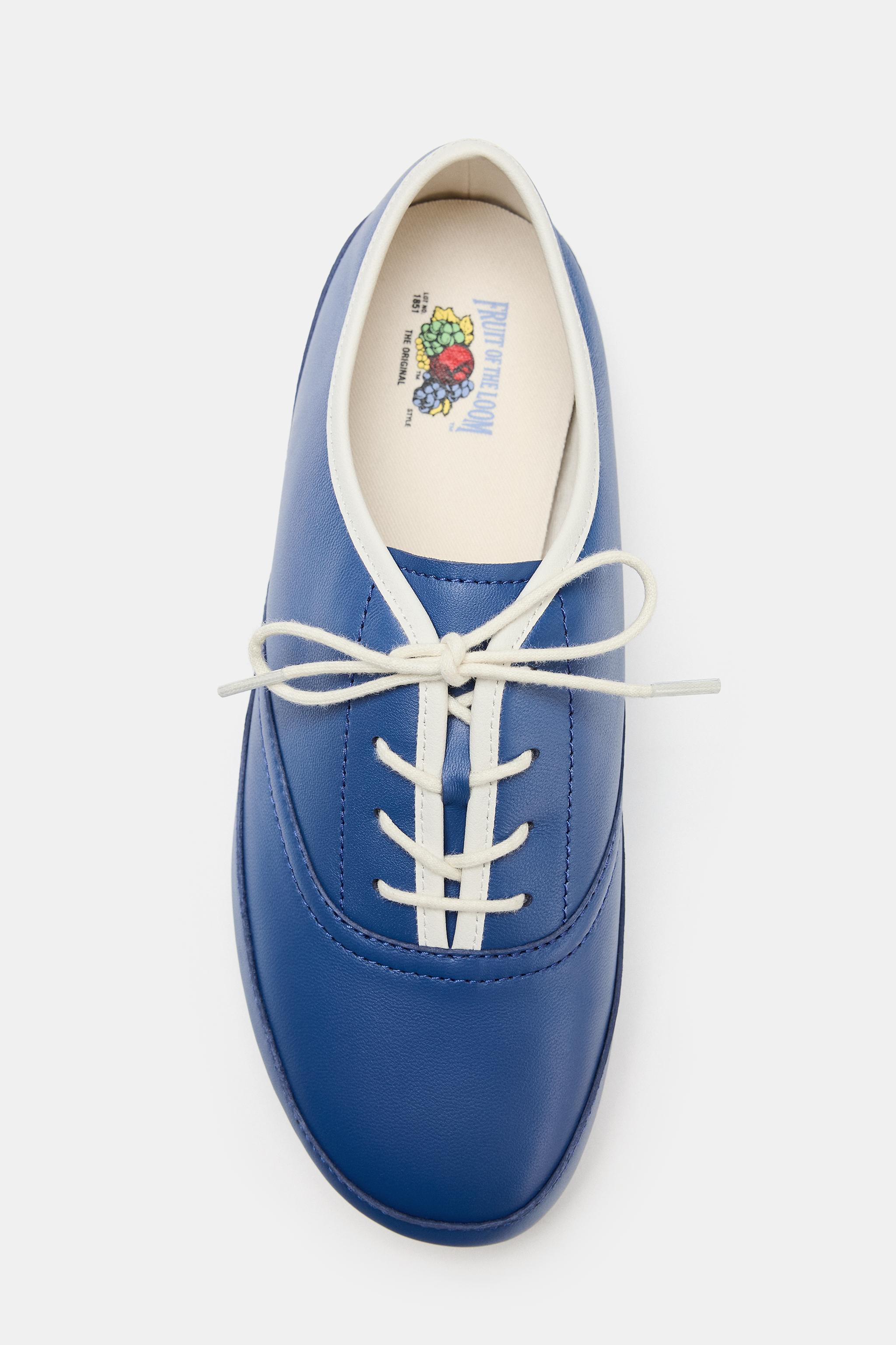 FRUIT OF THE LOOM™ LEATHER DERBY TRAINERS