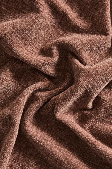 CHENILLE THROW - Pink by Zara