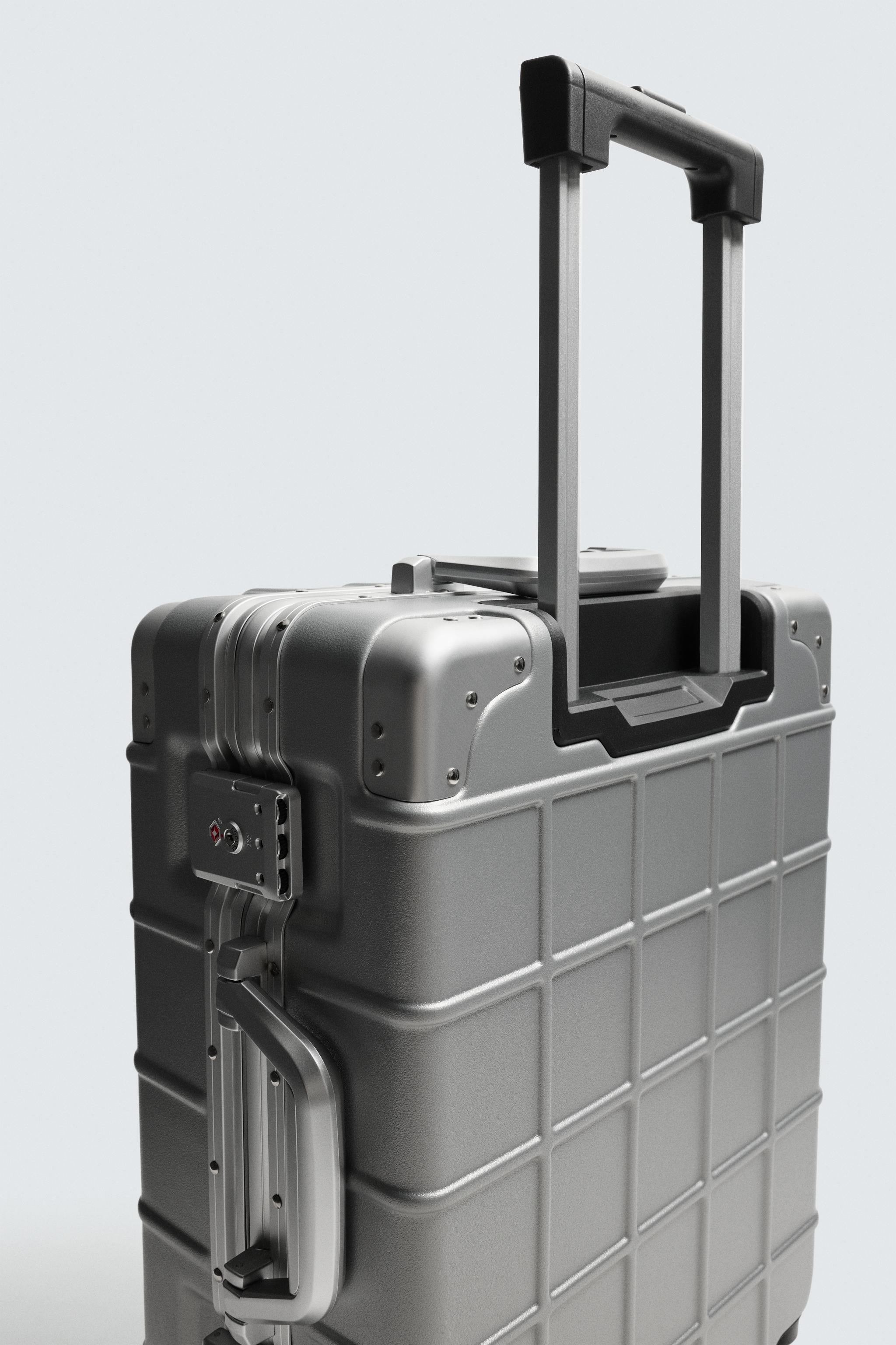 TRAVEL SUITCASE - Silver | ZARA United States