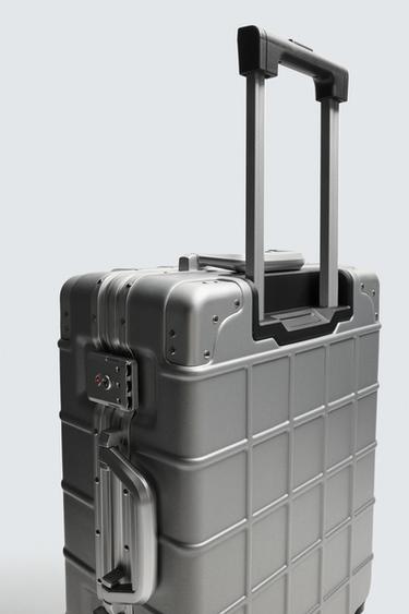 VALISE DE VOYAGE - Argent de Zara - Image 4