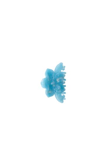 PINZA FORMA FLOR - Azul claro de Zara