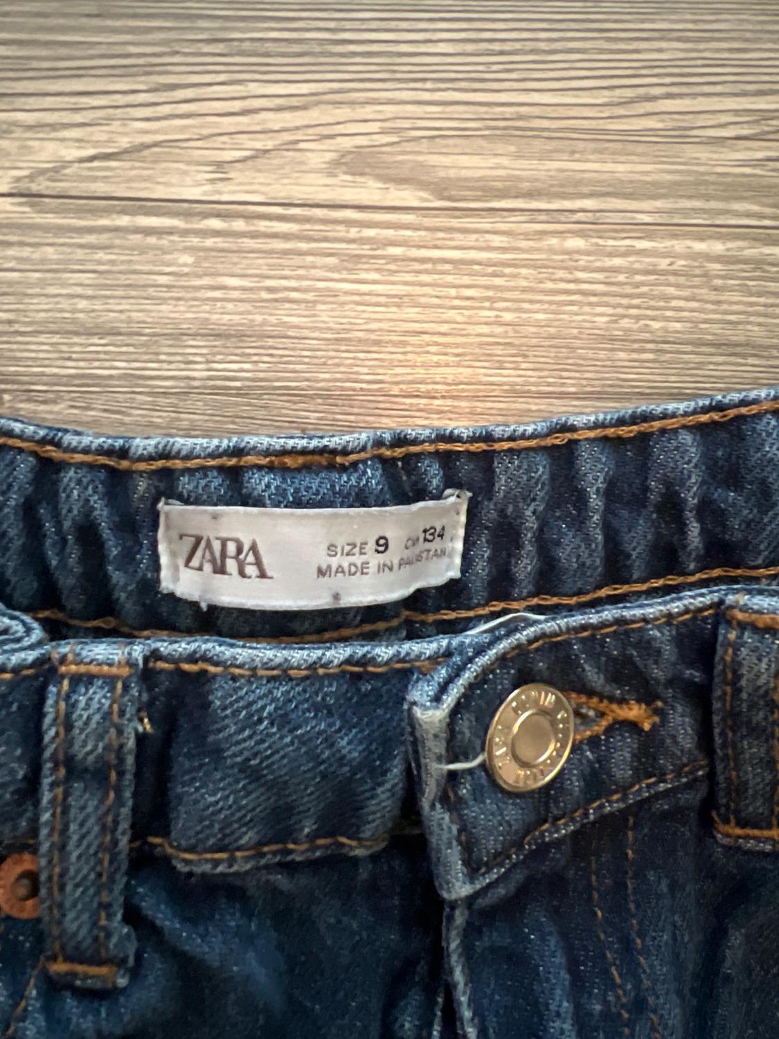 STRAIGHT CONTRAST JEANS - Image 3