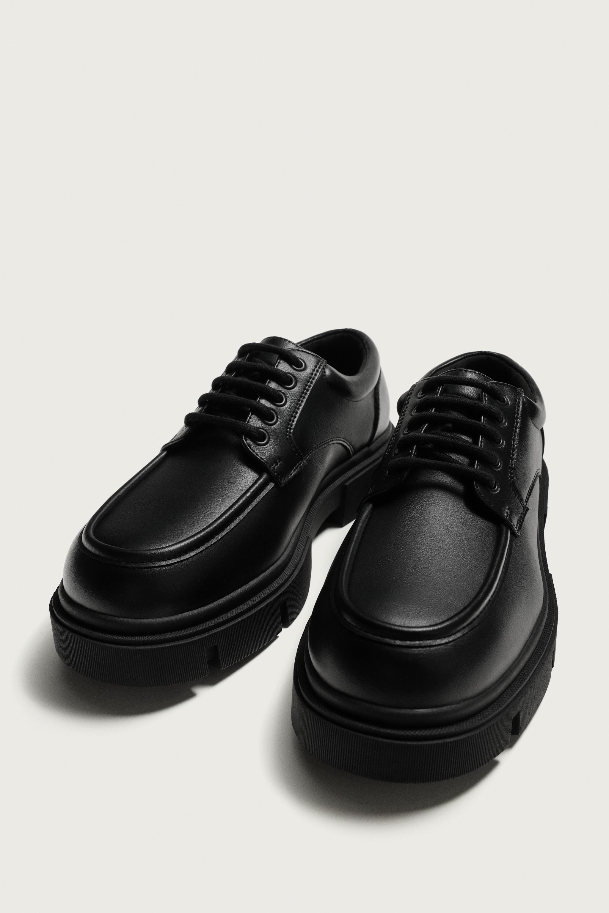CHUNKY DERBY SHOES