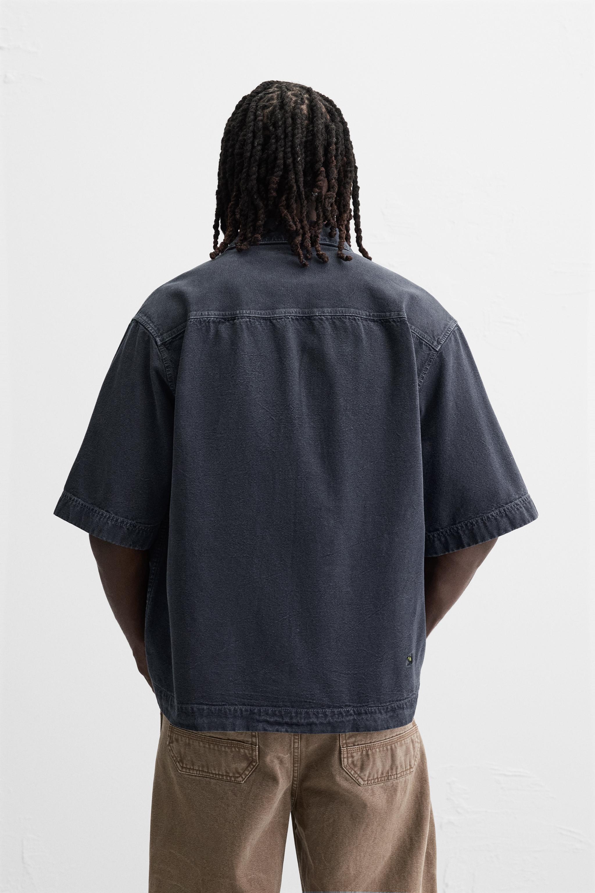 CHEMISE À POCHES UTILITAIRES BRODÉE