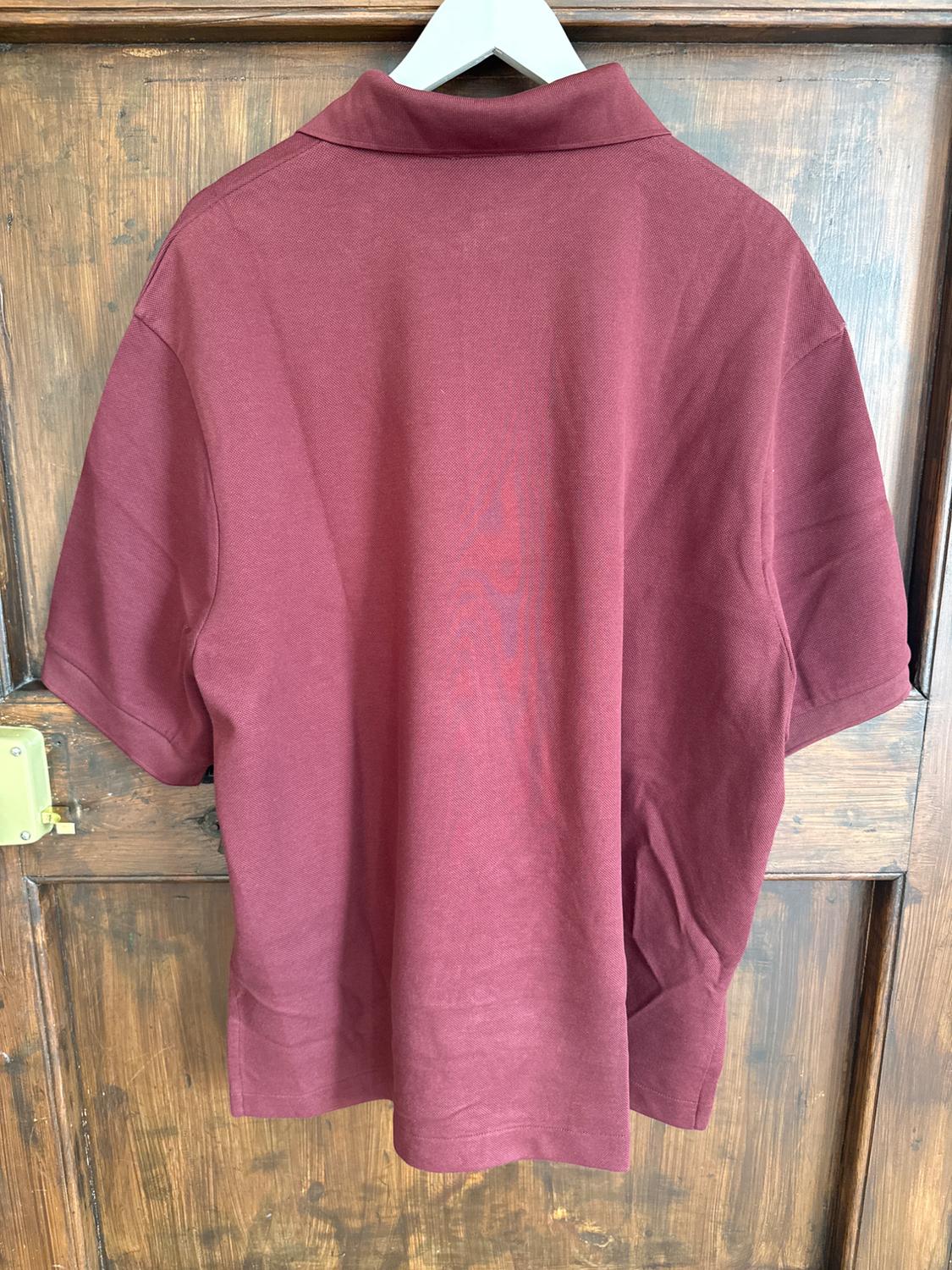 POLO OVERSIZE COLOR BURDEOS - Image 3